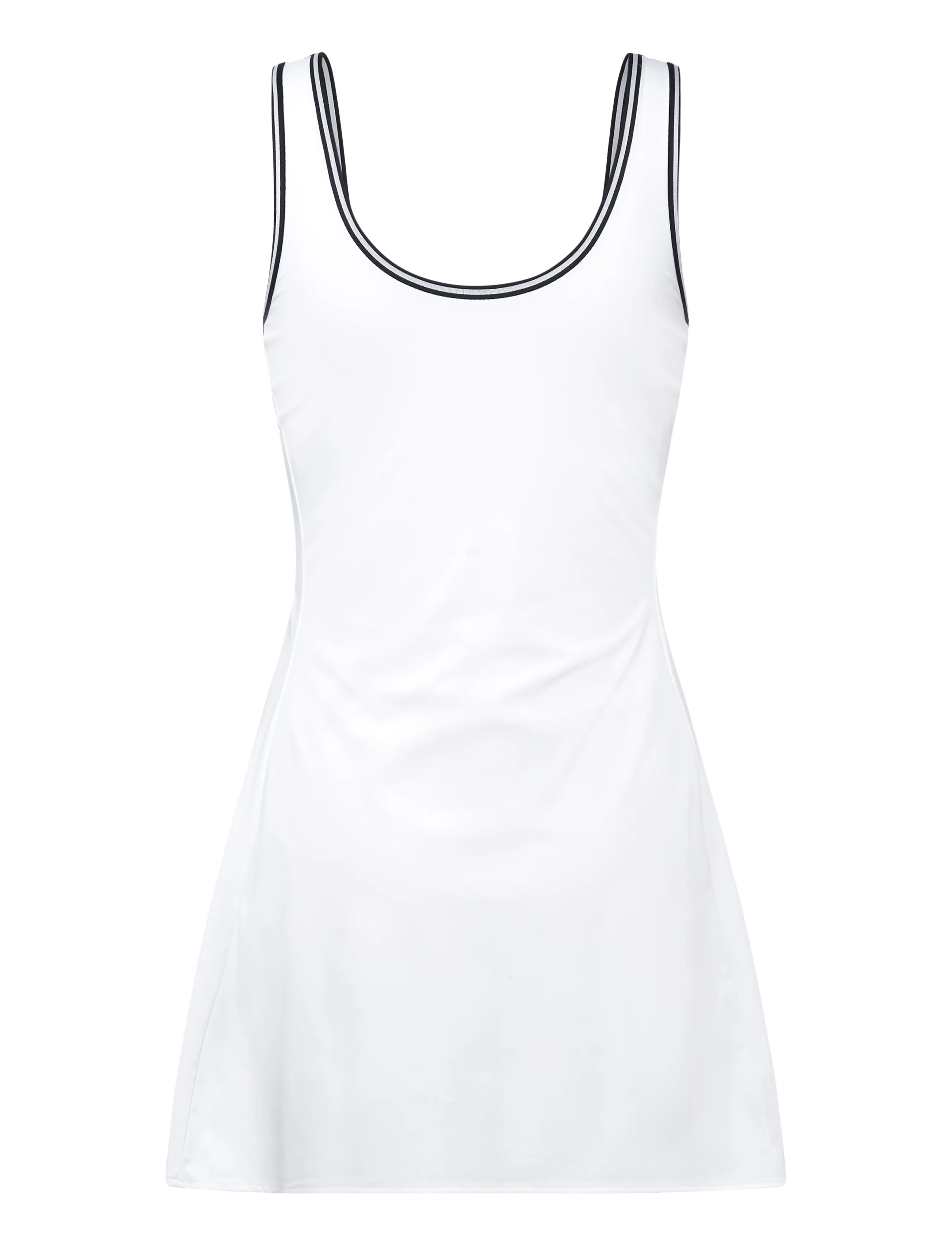 Ralph Lauren Golf - Interlock Scoopback Dress - kjoler & nederdele - ceramic white/ref - 1