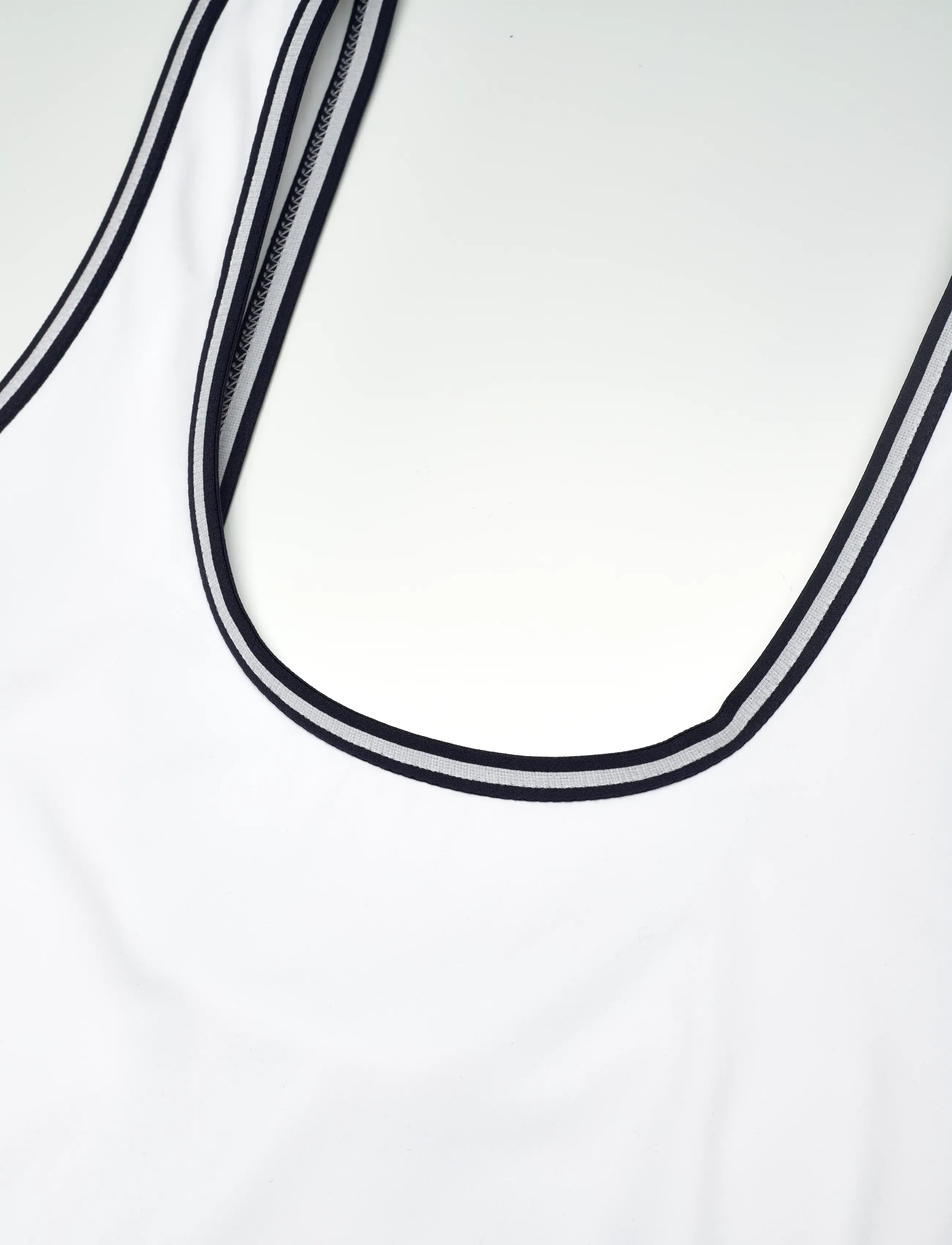 Ralph Lauren Golf - Interlock Scoopback Dress - kjoler & nederdele - ceramic white/ref - 3