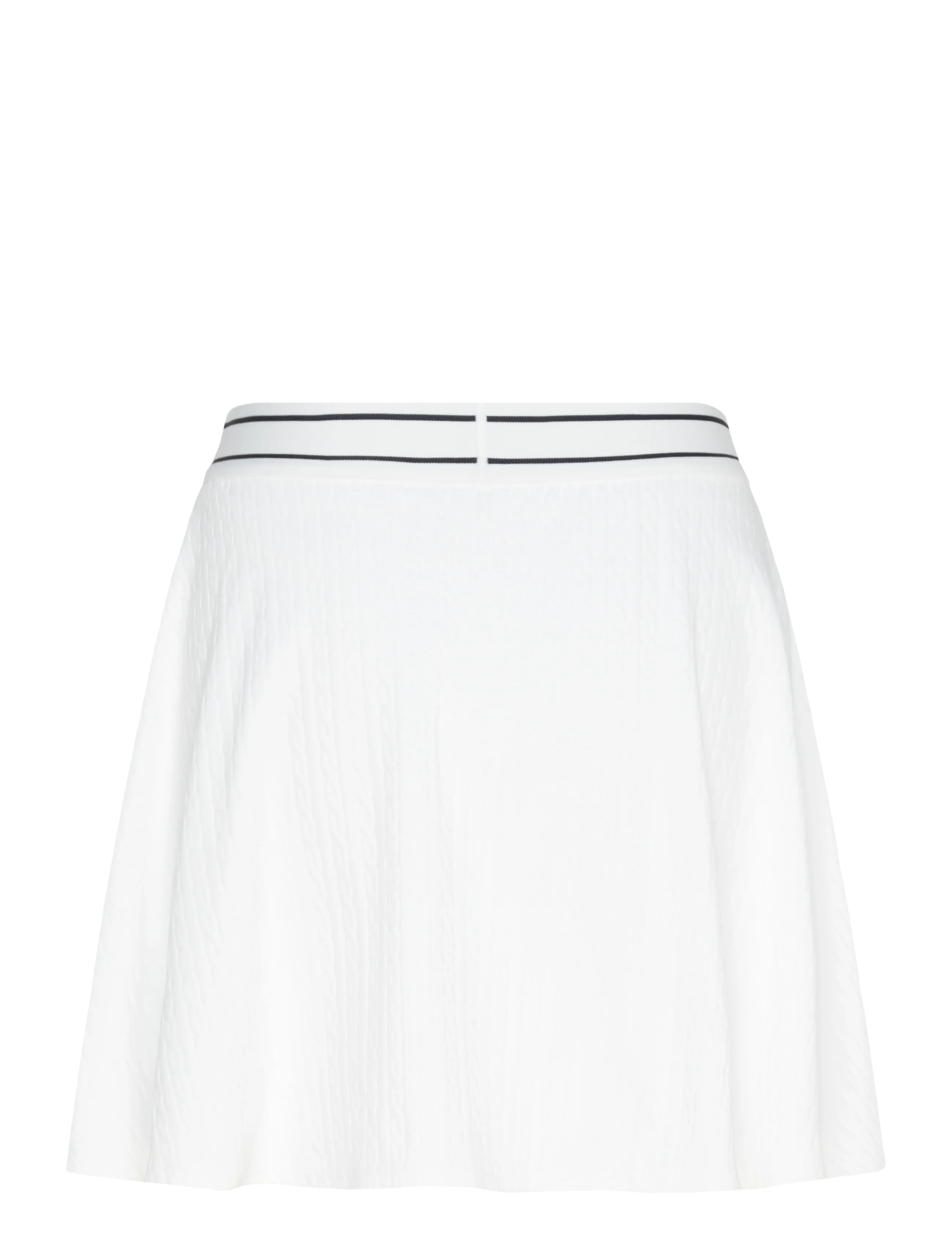 Ralph Lauren Golf - Cable-Motif A-Line Skort - sportkjolar - ceramic white/ref - 1
