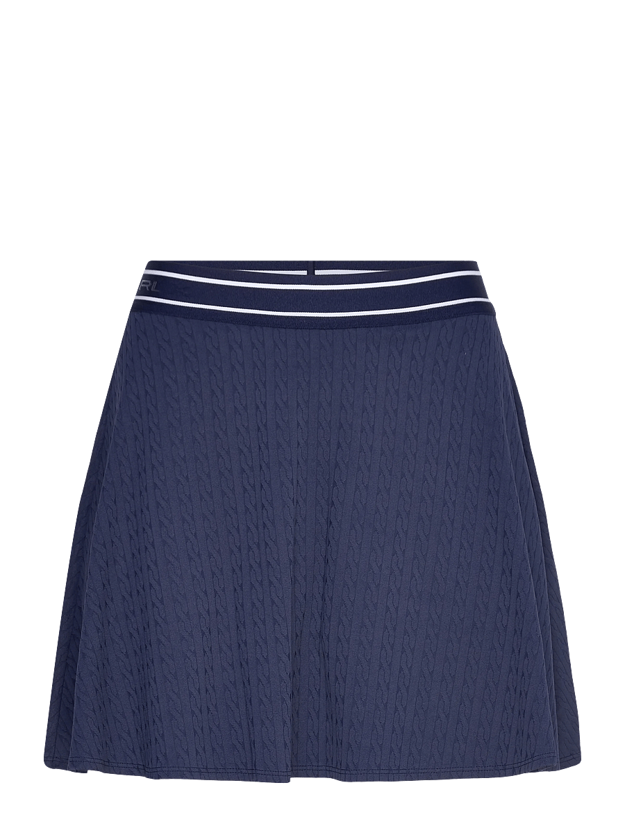 Ralph Lauren Golf - Cable-Motif A-Line Skort - robes & jupes - refined navy/cera - 0