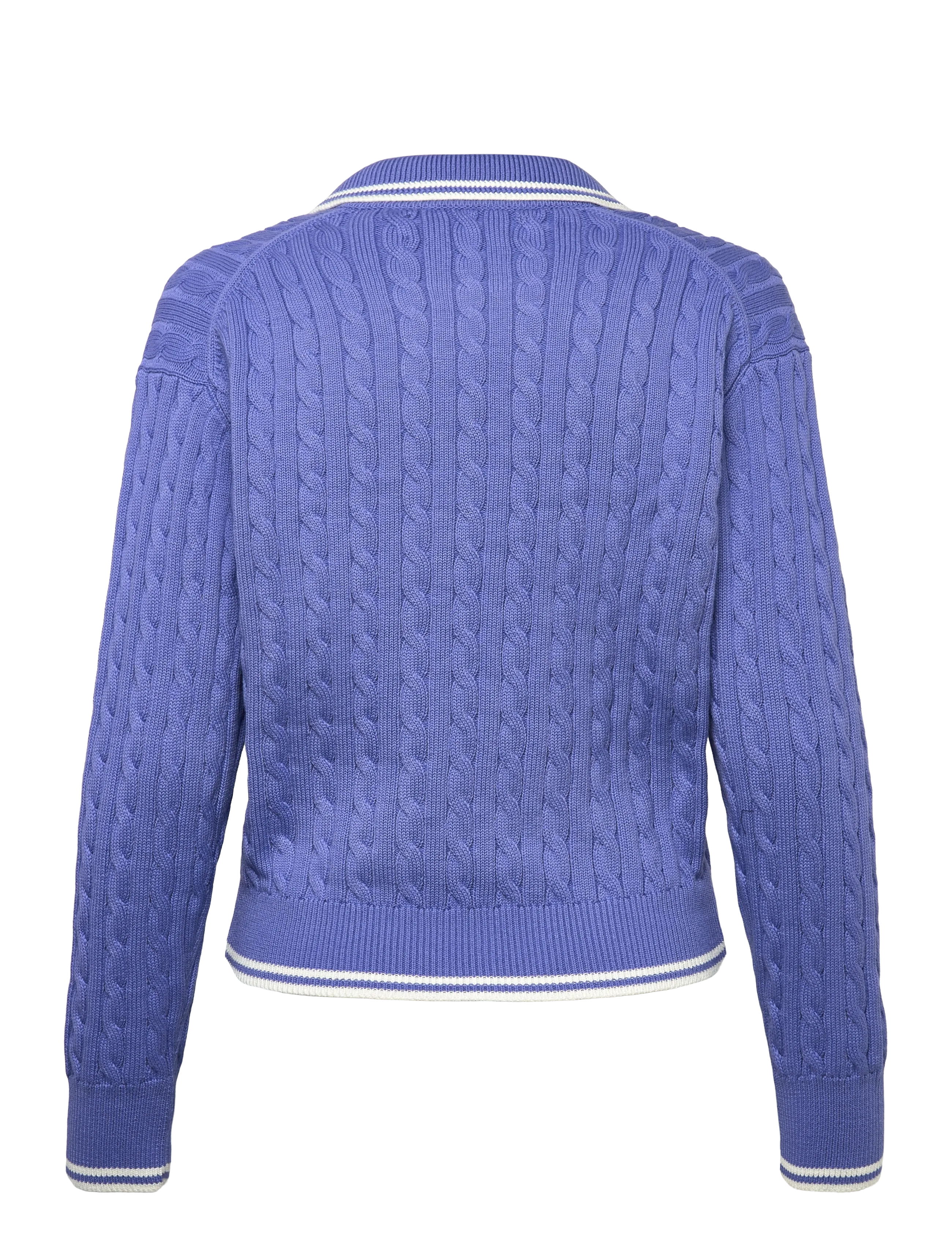 Ralph Lauren Golf - 2/48 COTTON BLEND-SWEATER - sweatshirts - blue mist/white s - 1
