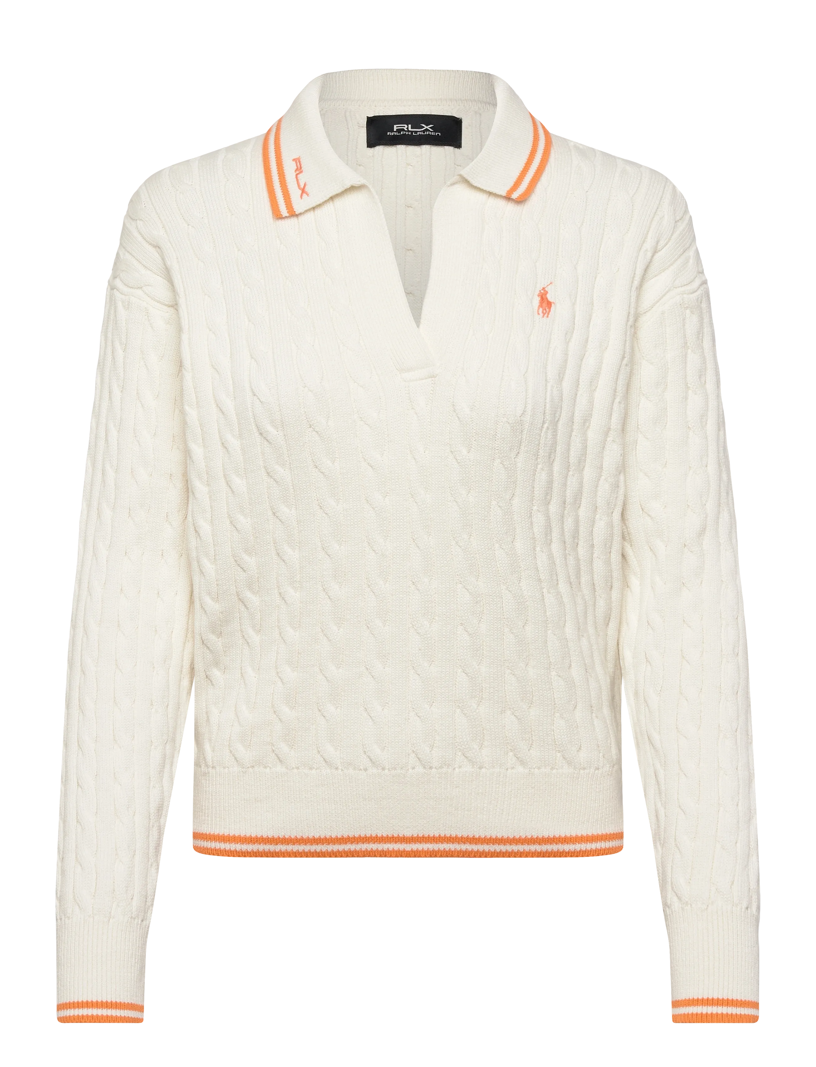 Ralph Lauren Golf 2/48 COTTON BLEND-SWEATER - Pullover - WHITE SPLASH MULT / white