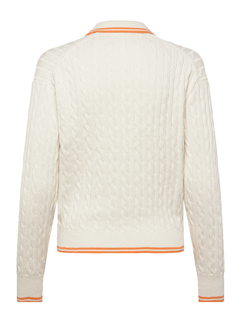 Ralph Lauren Golf - 2/48 COTTON BLEND-SWEATER - sweatshirts - white splash mult - 1
