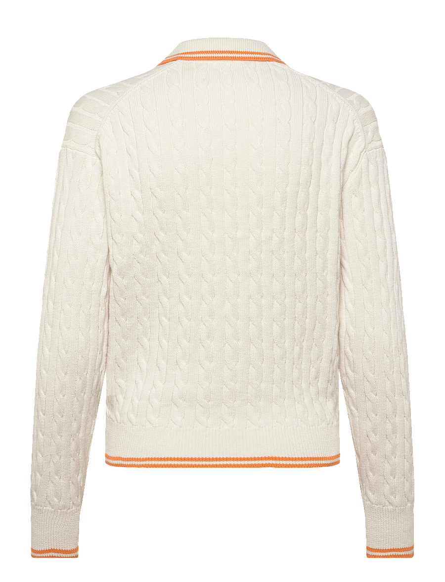Ralph Lauren Golf - 2/48 COTTON BLEND-SWEATER - sweatshirts - white splash mult - 1