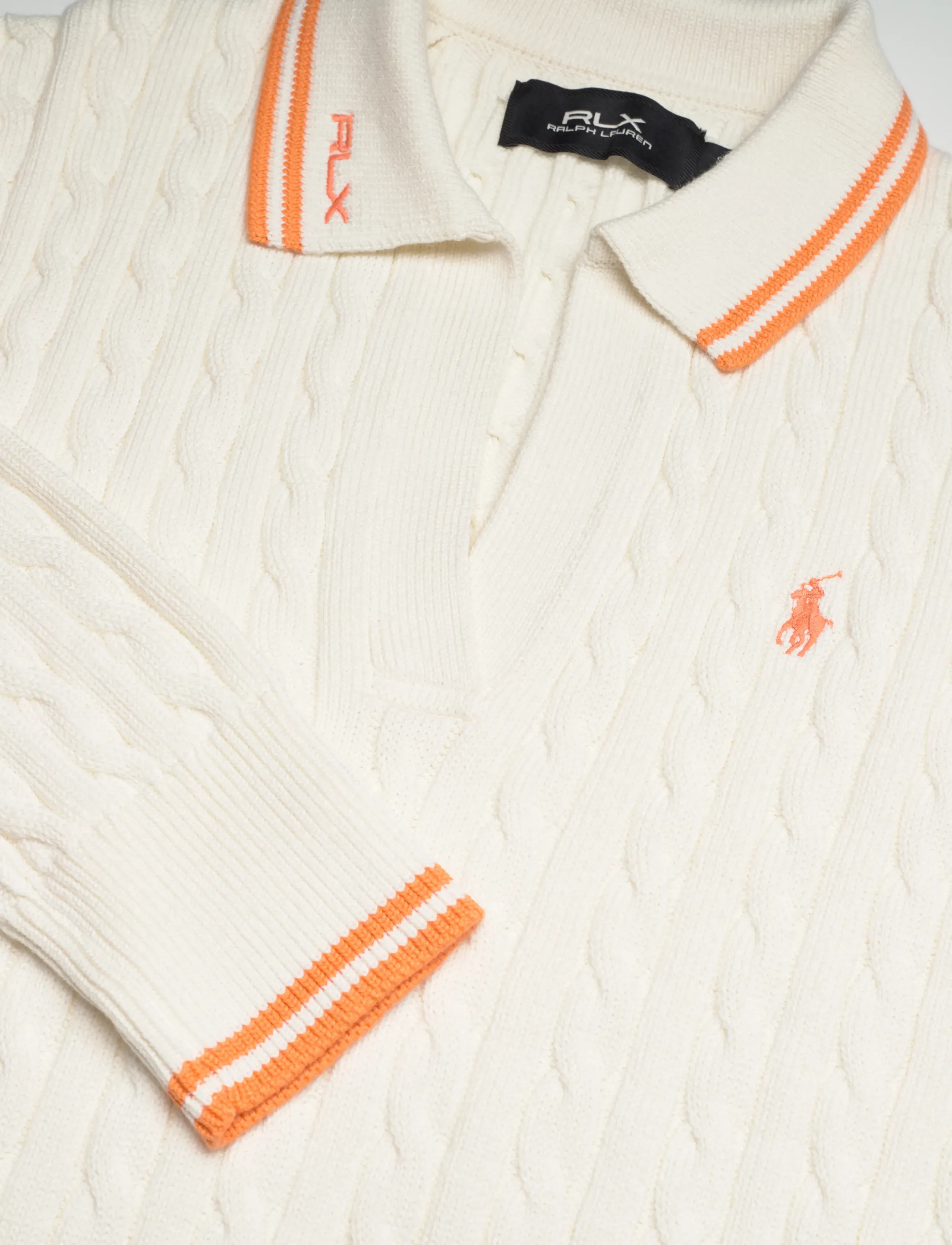 Ralph Lauren Golf - 2/48 COTTON BLEND-SWEATER - toppar - white splash mult - 3