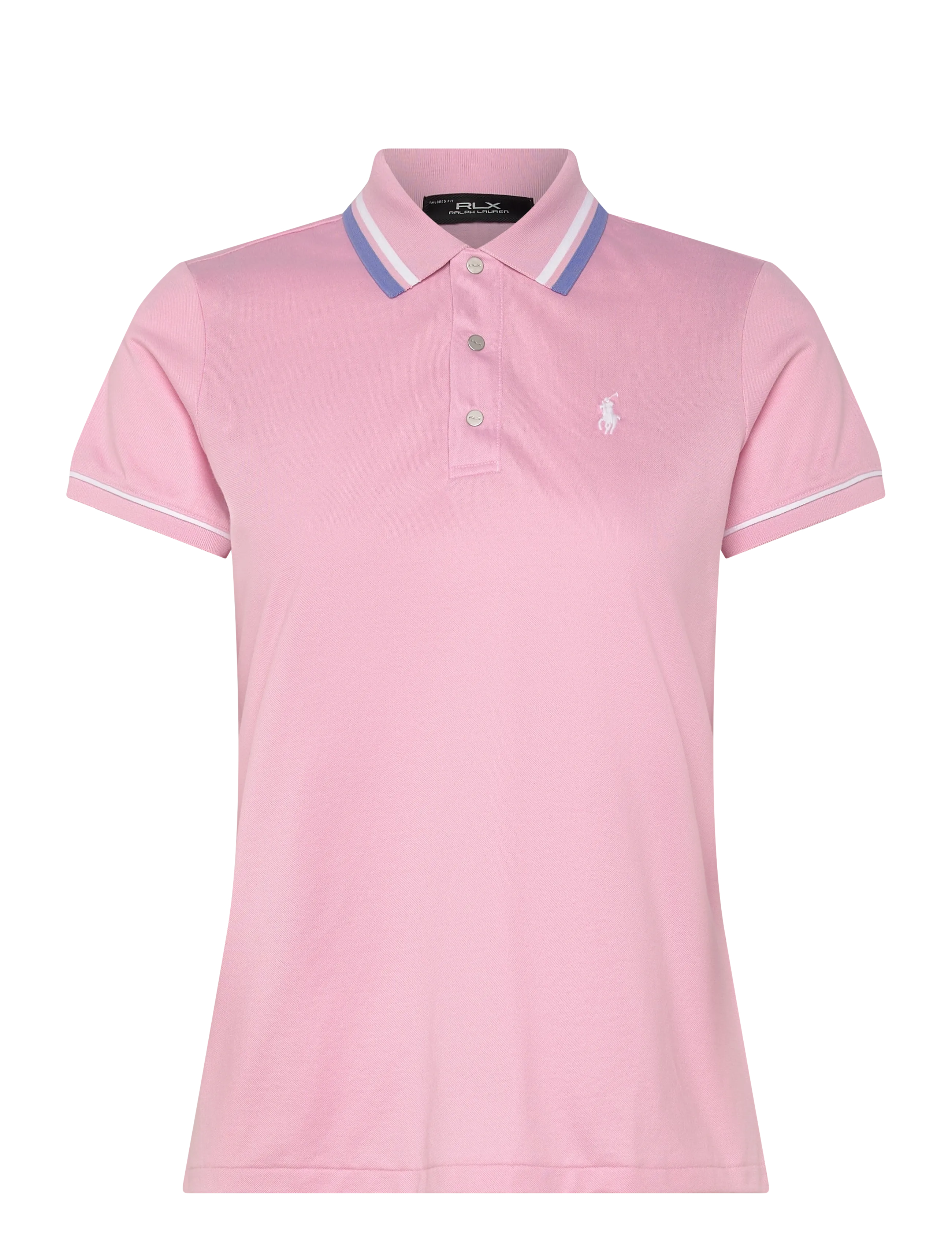 Ralph Lauren Golf TOUR PIQUE-KNT-POLO - Campaign - LT PINK/CRMC WHIT / pink/rose