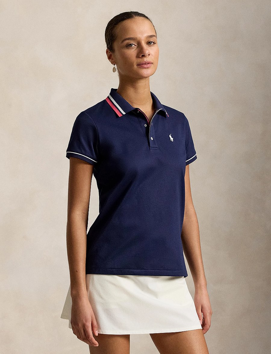 Ralph Lauren Golf - TOUR PIQUE-KNT-POLO - koszulki polo - rfd nv/crm wh/hot - 3
