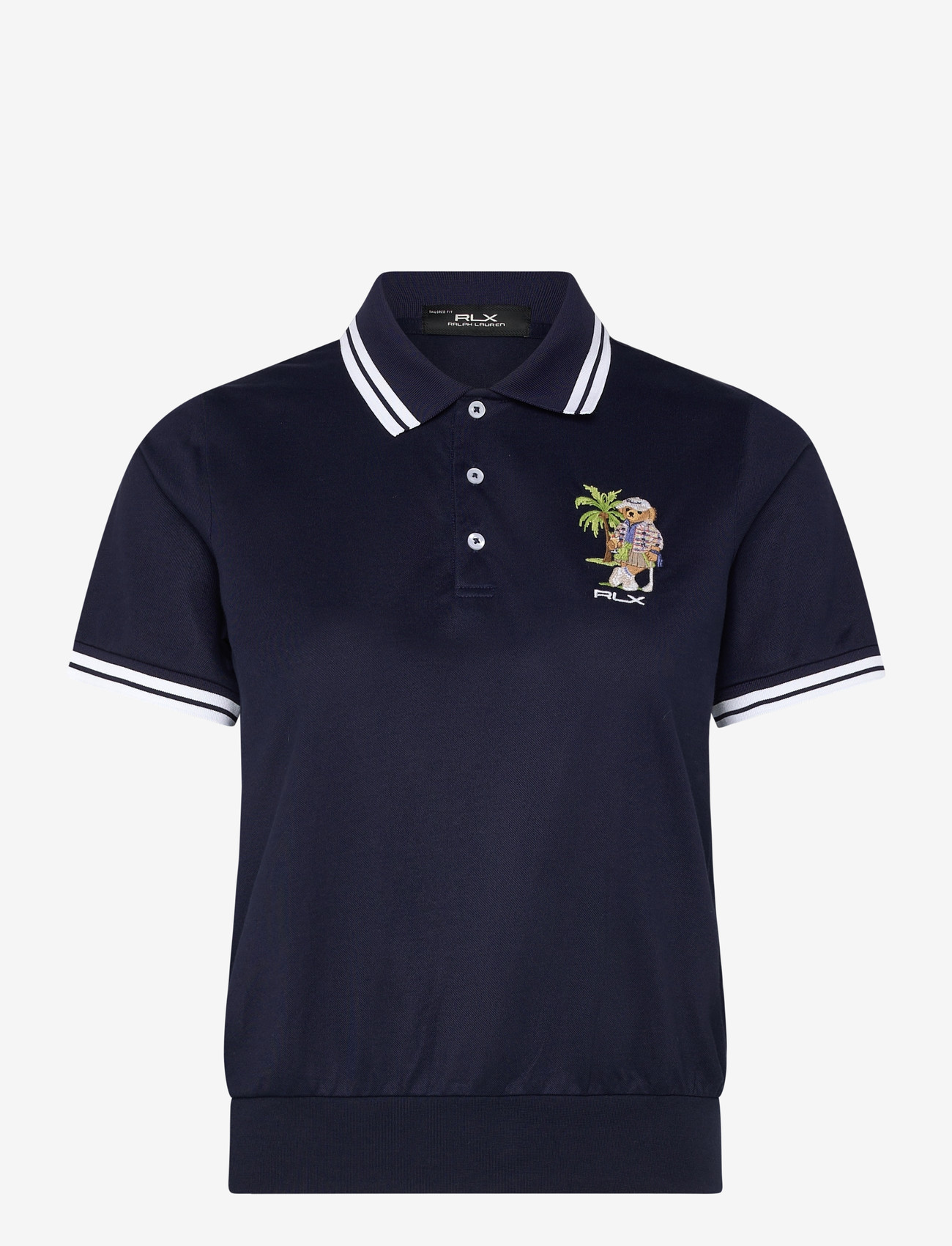 Ralph Lauren Golf - Polo Bear Jersey Polo Shirt - polos - refined navy - 0