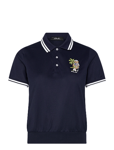 Ralph Lauren Golf Polo Bear Jersey Polo Shirt - Kleidung - REFINED NAVY / navy