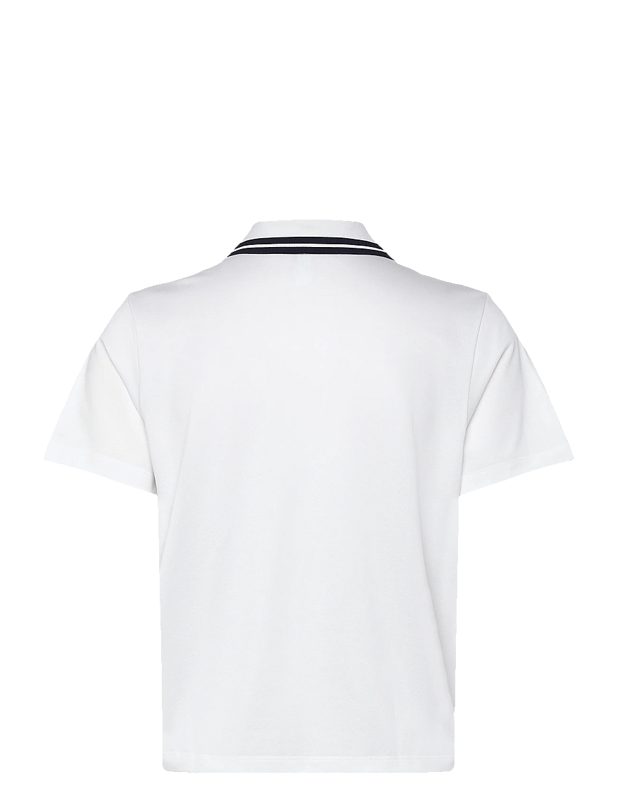 Ralph Lauren Golf - Jersey Layered-Collar Polo Shirt - oberteile & t-shirts - ceramic white/ref - 2