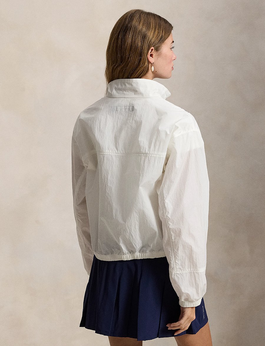 Ralph Lauren Golf - Mockneck Full-Zip Windbreaker - windjacks - ceramic white - 2