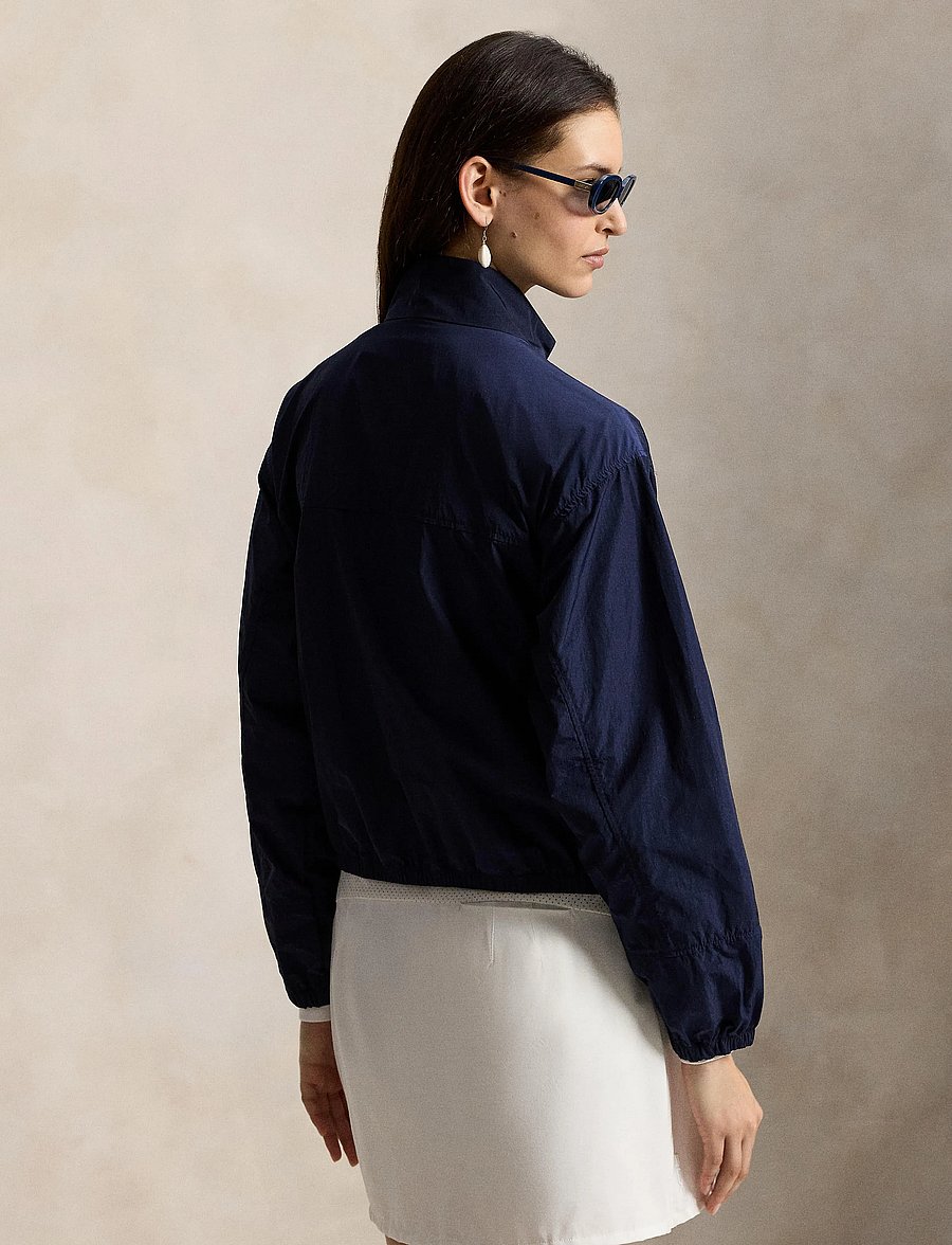 Ralph Lauren Golf - Mockneck Full-Zip Windbreaker - tuulejoped - refined navy - 3