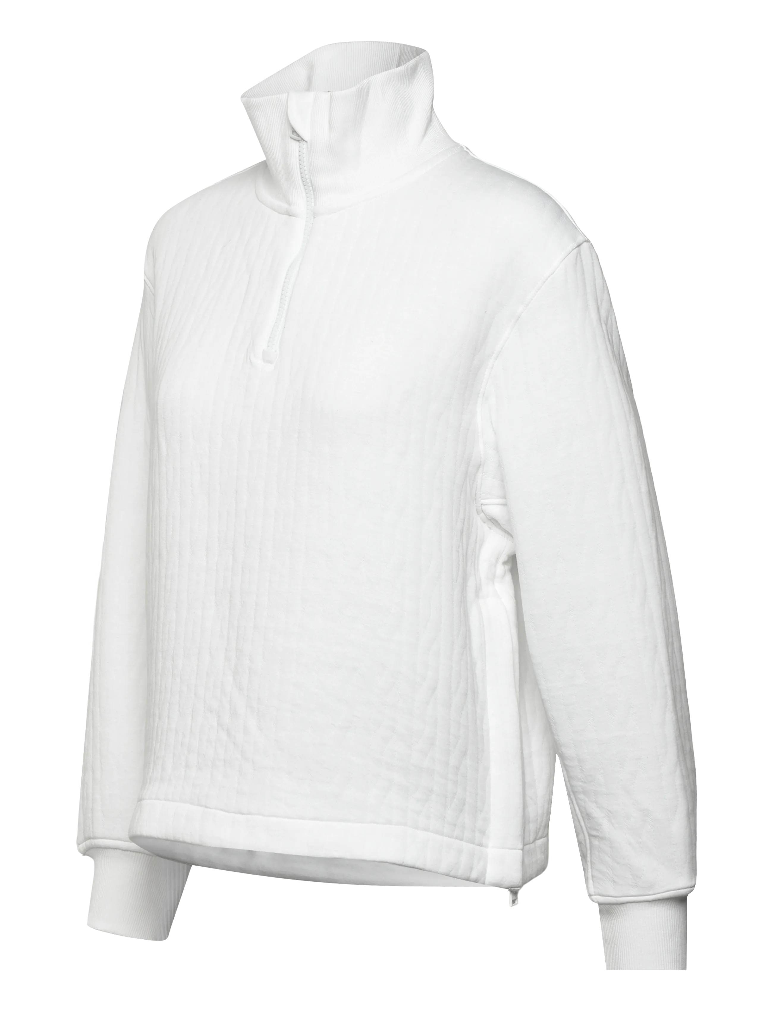 Ralph Lauren Golf - Cable-Quilted Quarter-Zip - oberteile - ceramic white - 3