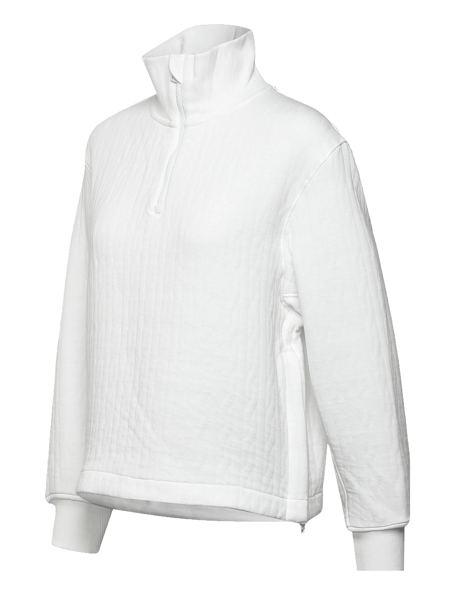 Ralph Lauren Golf - Cable-Quilted Quarter-Zip - overdele - ceramic white - 4