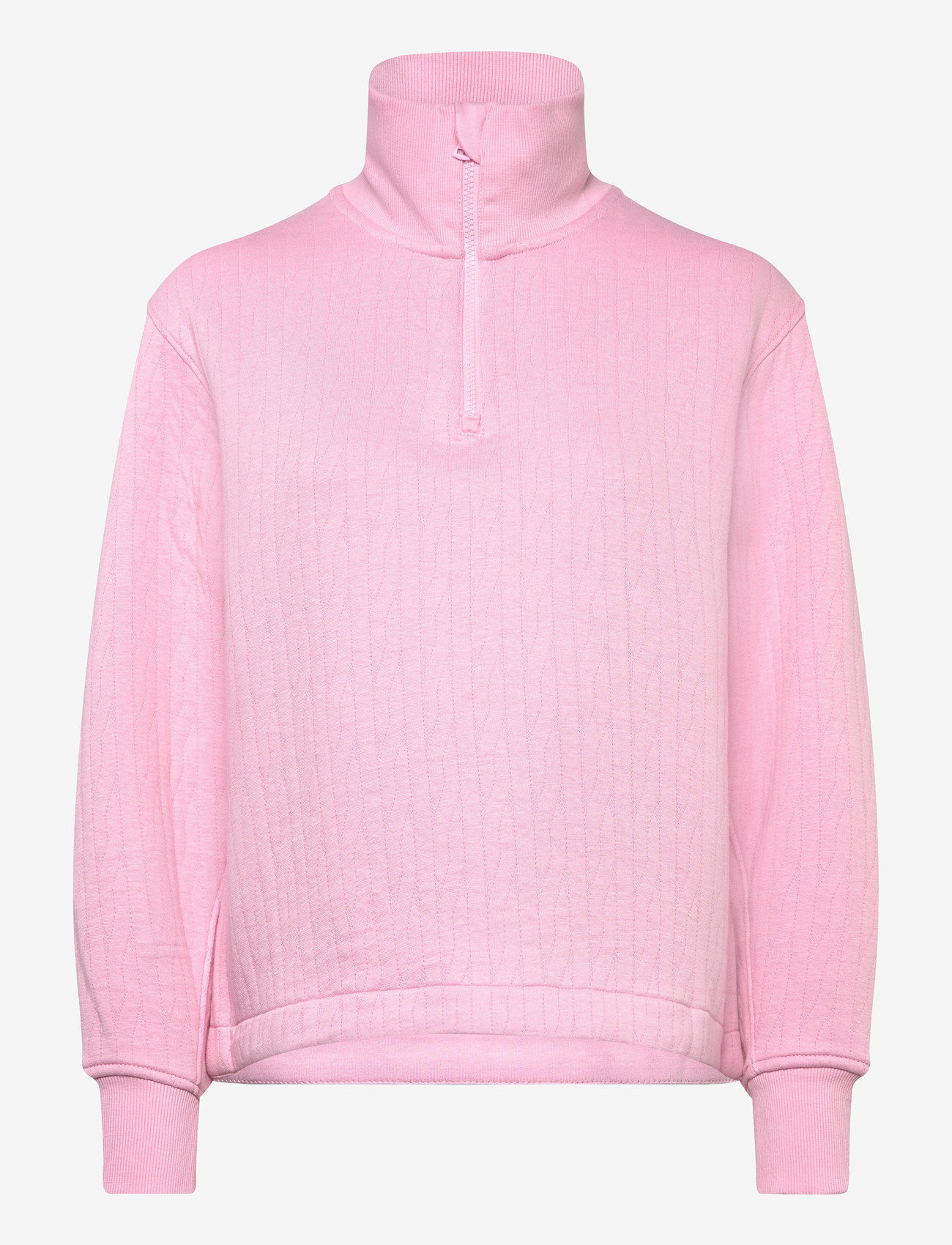 Ralph Lauren Golf - Cable-Quilted Quarter-Zip - Överdelar - light pink - 0
