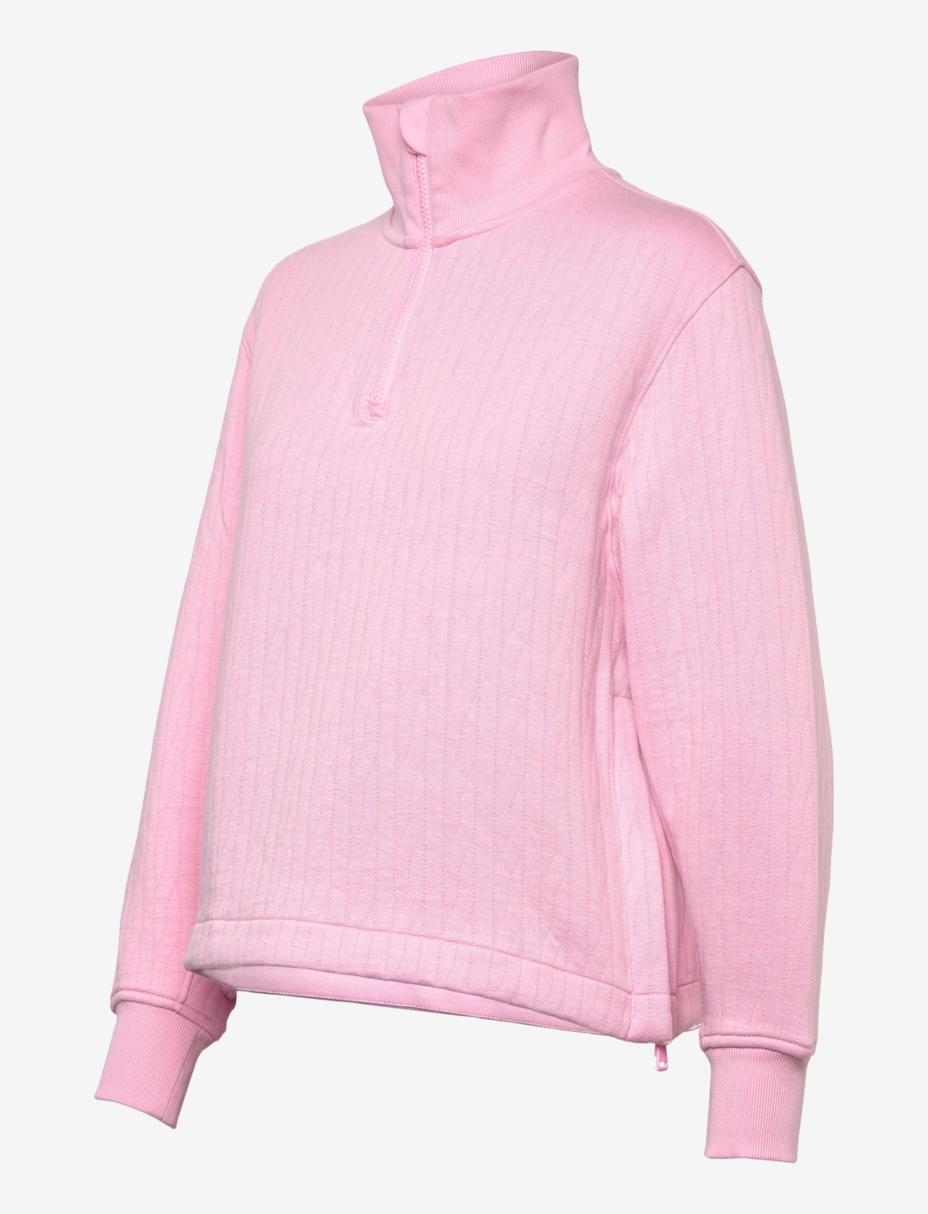 Ralph Lauren Golf - Cable-Quilted Quarter-Zip - Överdelar - light pink - 2