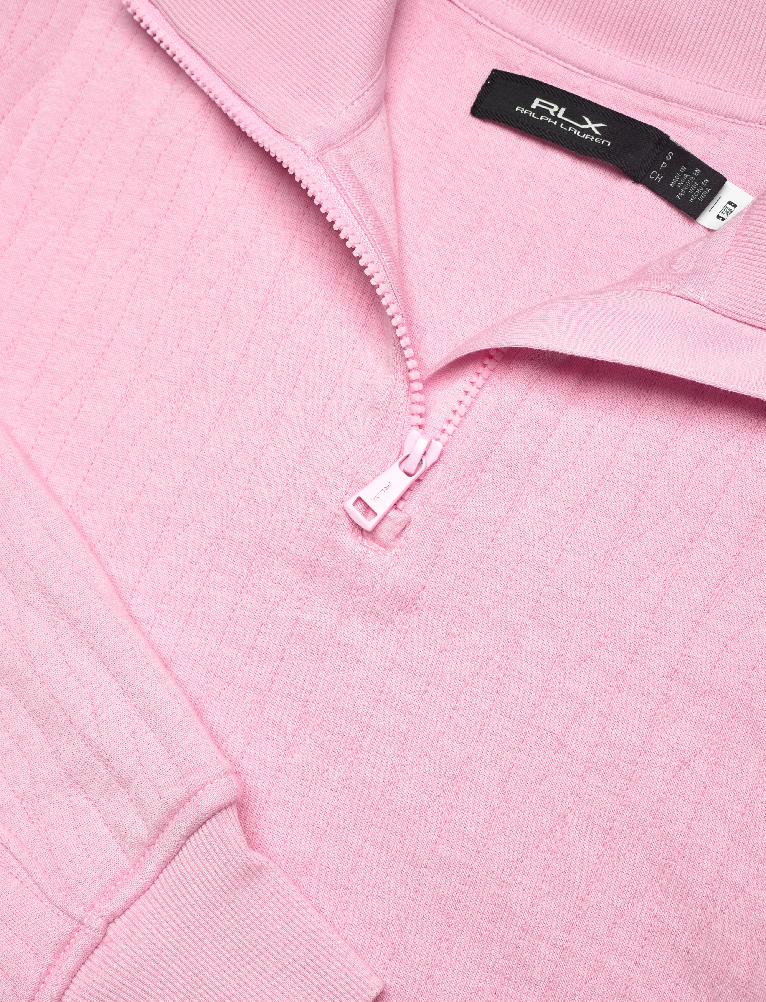 Ralph Lauren Golf - Cable-Quilted Quarter-Zip - Överdelar - light pink - 4