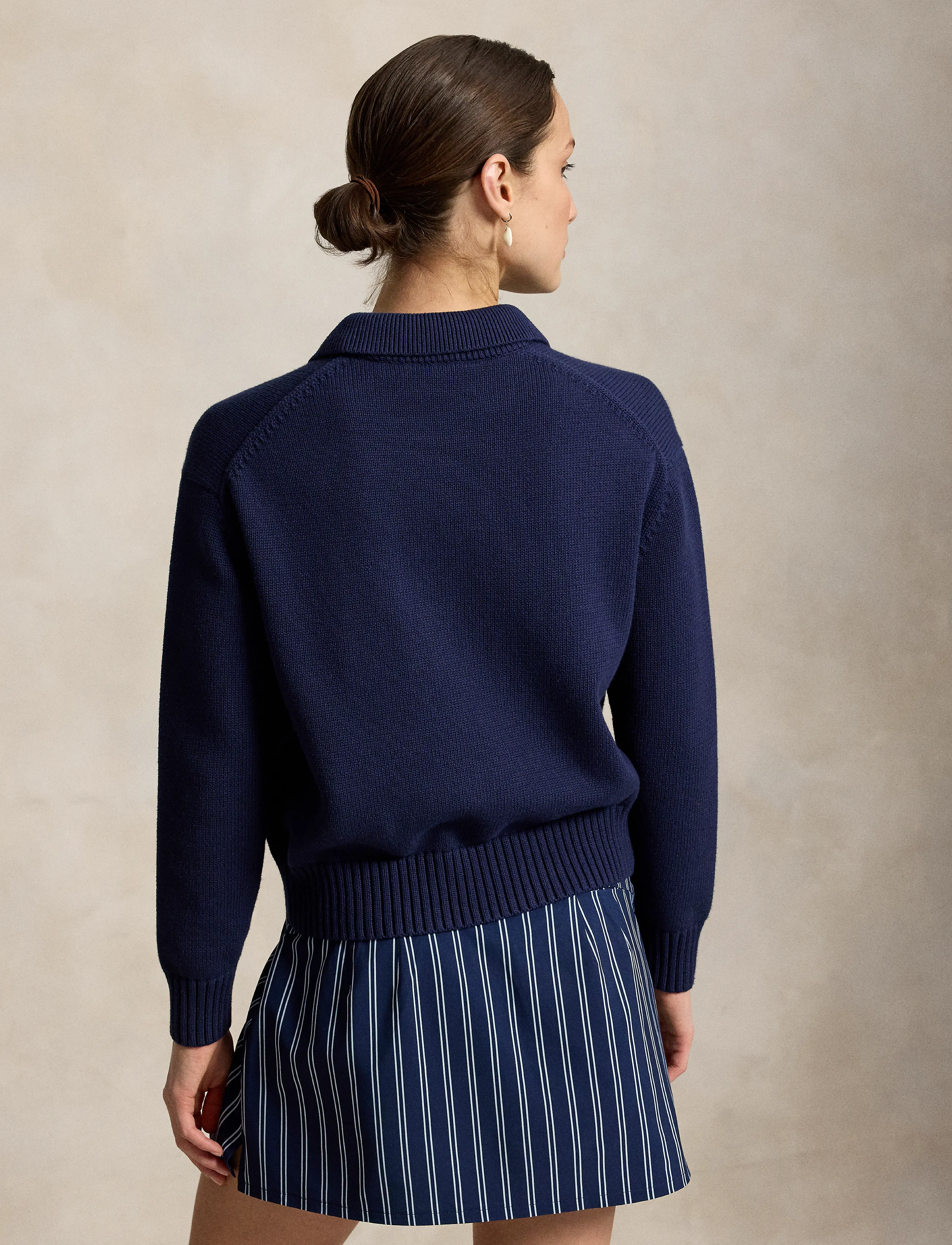 Ralph Lauren Golf - 2/48 COTTON BLEND-SWEATER-PULLOVER - refined navy mult - 1