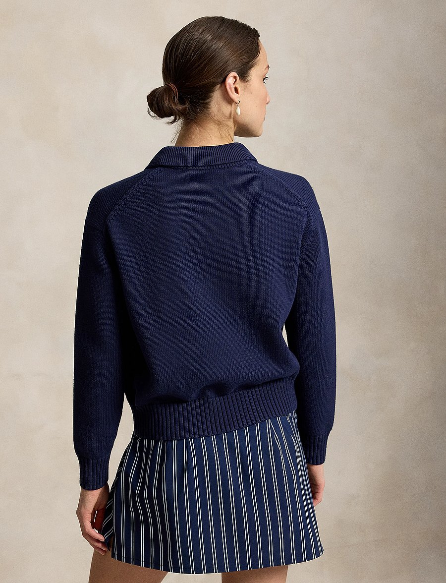 Ralph Lauren Golf - 2/48 COTTON BLEND-SWEATER-PULLOVER - refined navy mult - 1