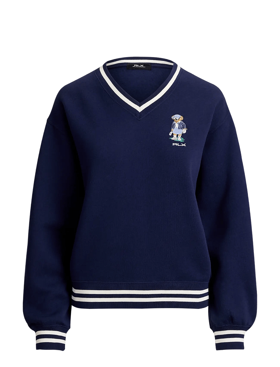 Ralph Lauren Golf - ARCTIC FLEECE-KNT-SWEATSHIRT - refined navy mult - 0
