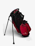 Logo Golf Stand Bag - BLACK/RED