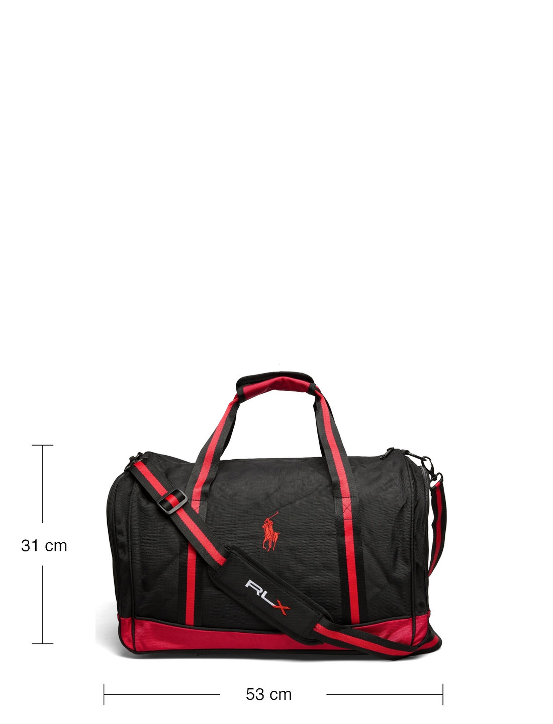 Polo duffle bag red and black hotsell