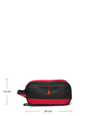 Ralph Lauren Golf - Logo Small Golf Pouch - kosmetikos reikmenų krepšiai - black/red - 5