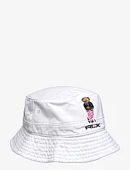 Ralph Lauren Golf - Polo Bear Cotton Bucket Hat - Äärisega mütsid - white - 0