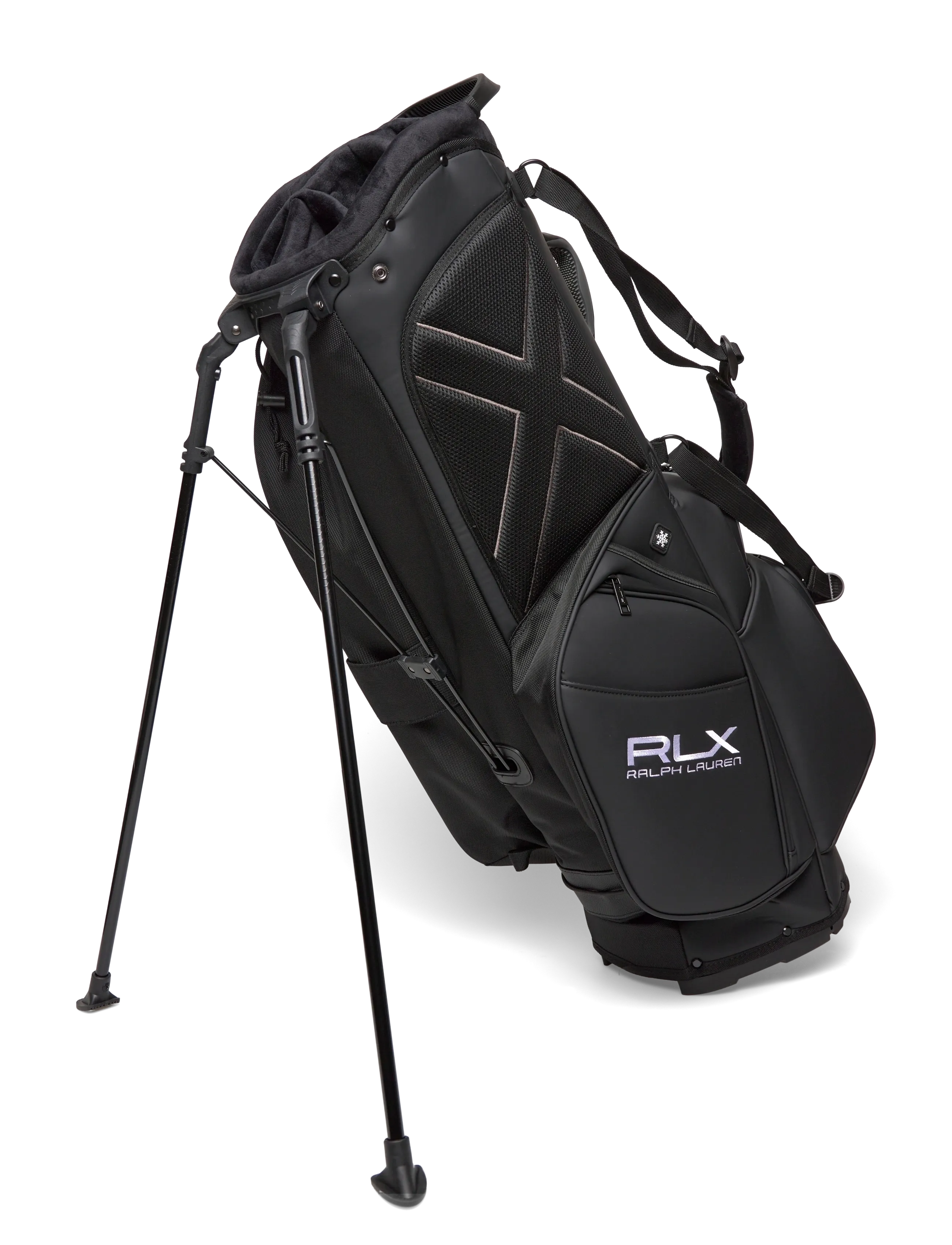 Ralph Lauren Golf Embroidered Logo Golf Stand Bag, One Size, Black, Sport Golf Equipment > Golf Bag, Dame
