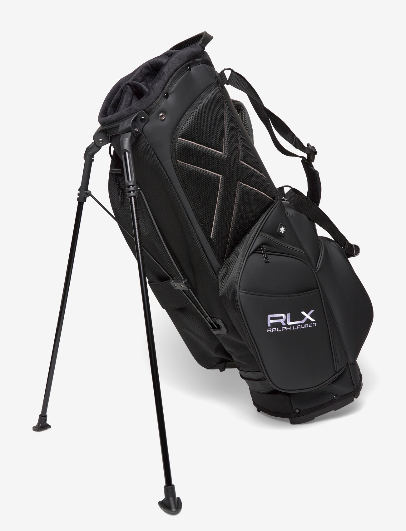 Ralph Lauren Golf - Embroidered Logo Golf Stand Bag - golf bag - black - 0