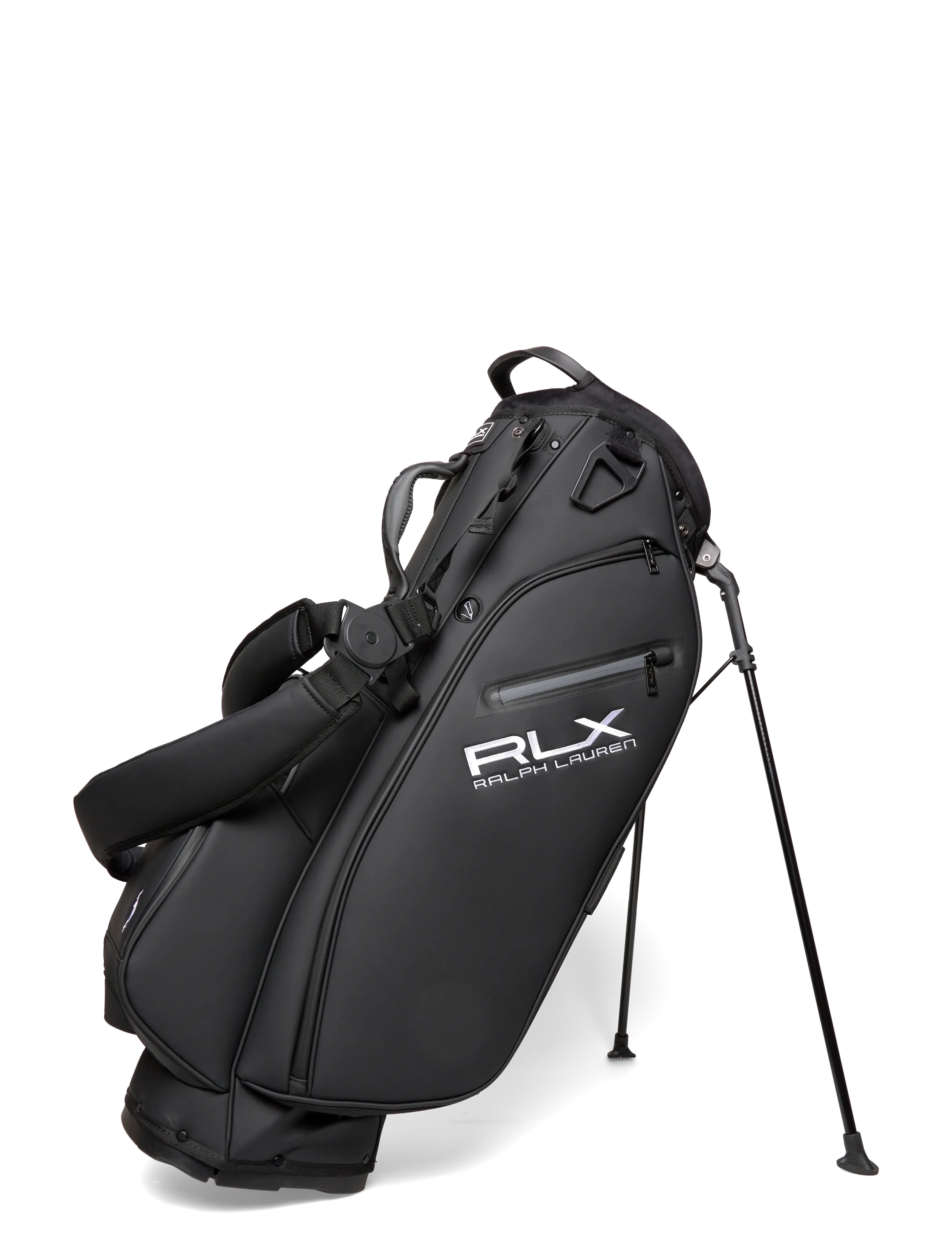Ralph Lauren Golf - Embroidered Logo Golf Stand Bag - golfbags - black - 1