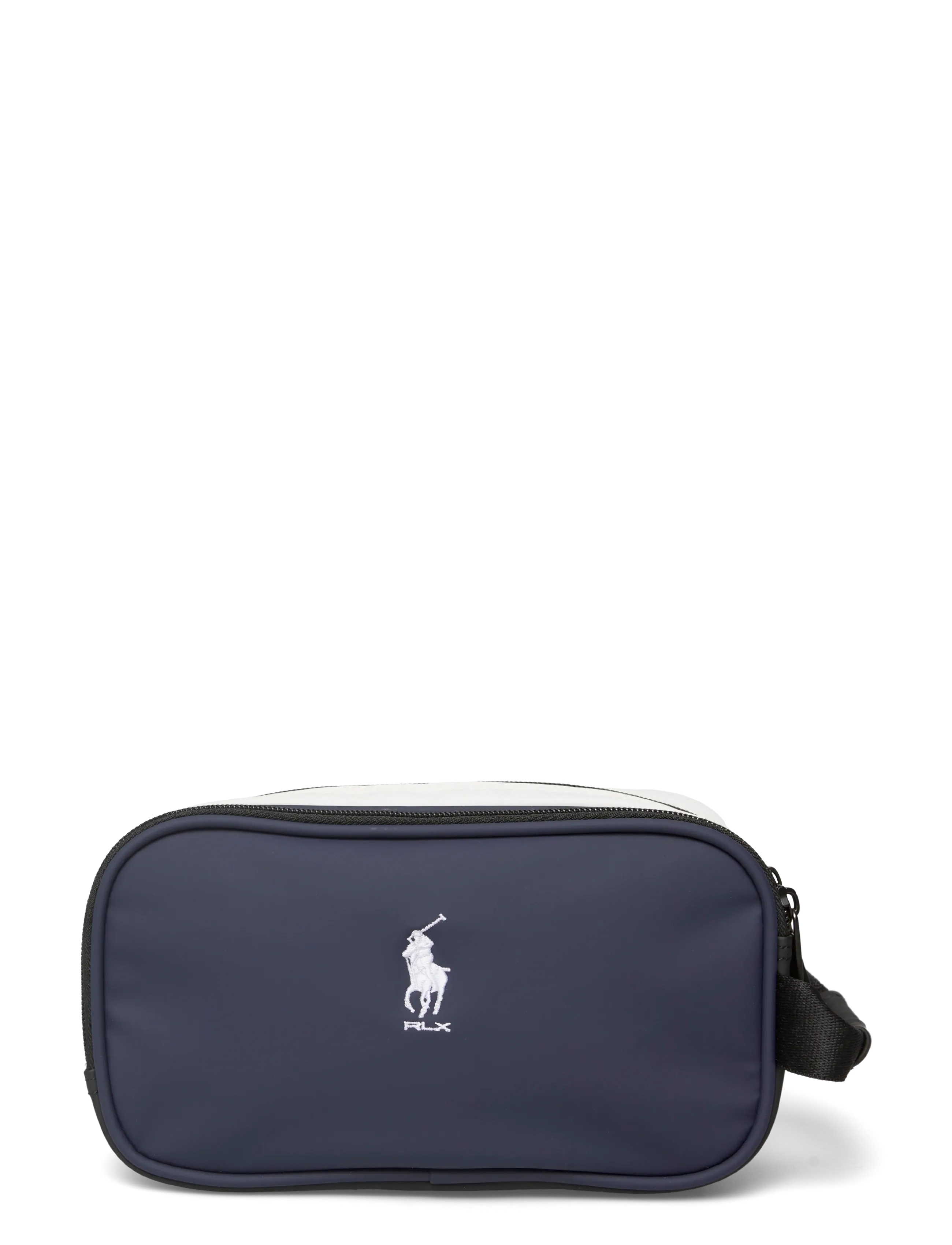 Embroidered-Logo Golf Pouch - NAVY/WHITE