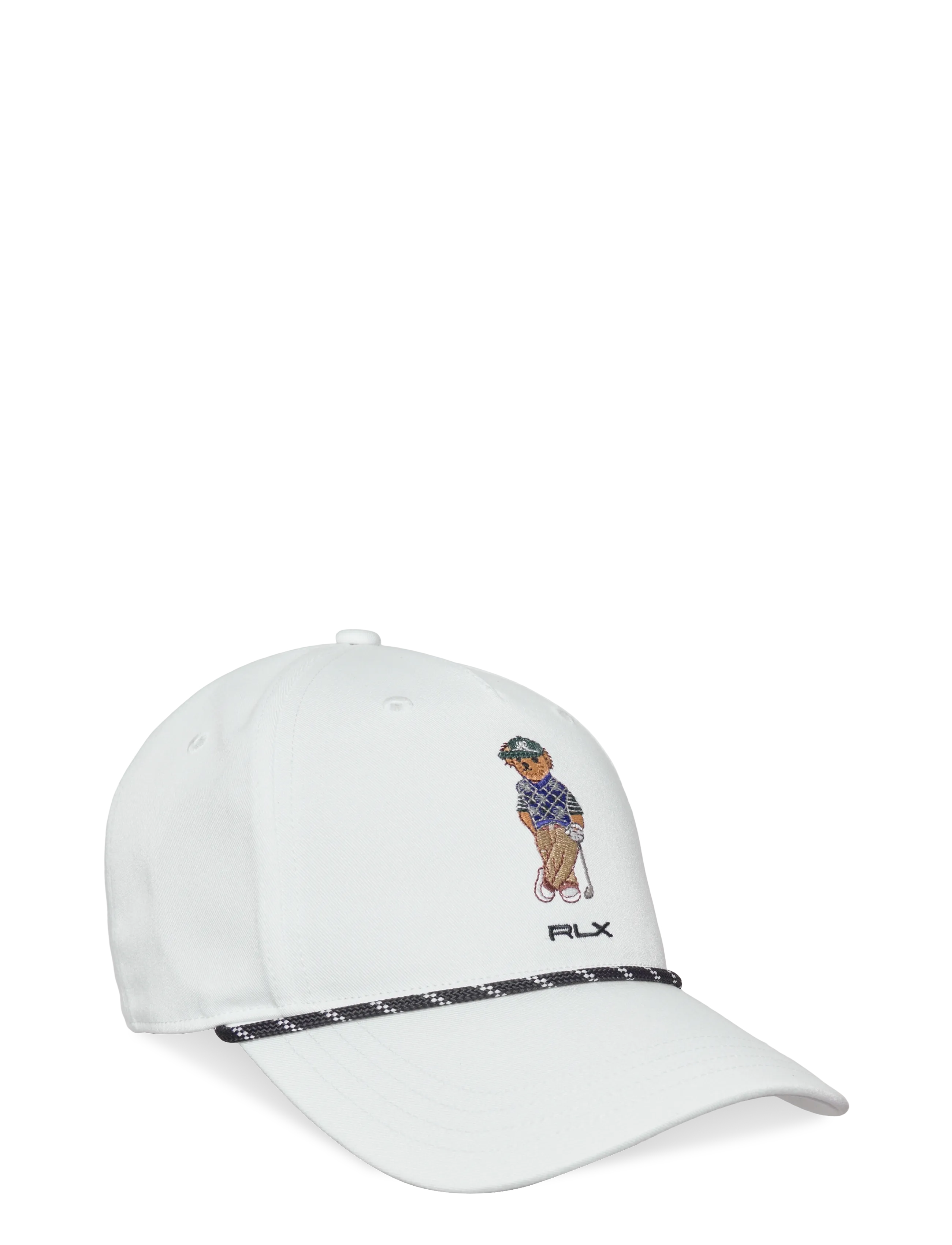 Ralph Lauren Golf Polo Bear Sports Cap, Mænd, Polo Bear Sportscap, Hvid, Str: ONE SIZE