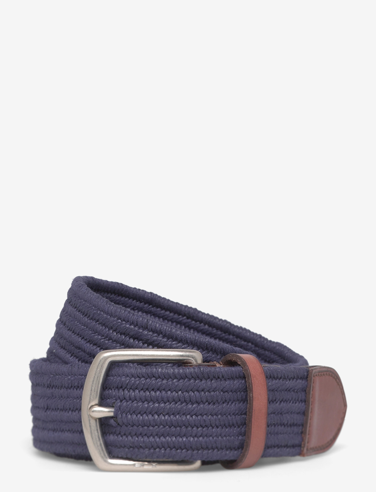 Ralph Lauren Golf - Leather-Trim Webbed Belt - accessoarer - newport navy - 0
