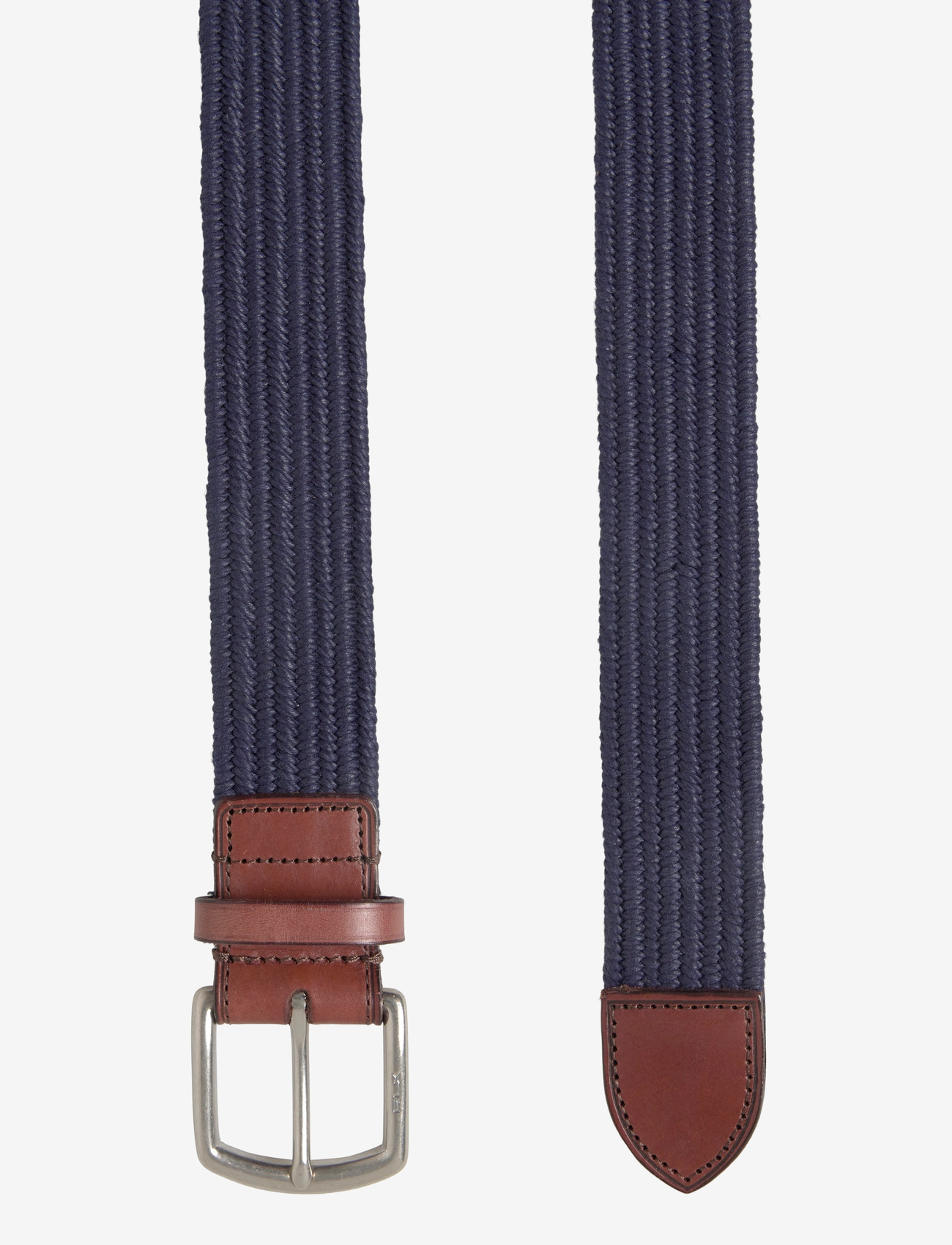 Ralph Lauren Golf - Leather-Trim Webbed Belt - accessoarer - newport navy - 1