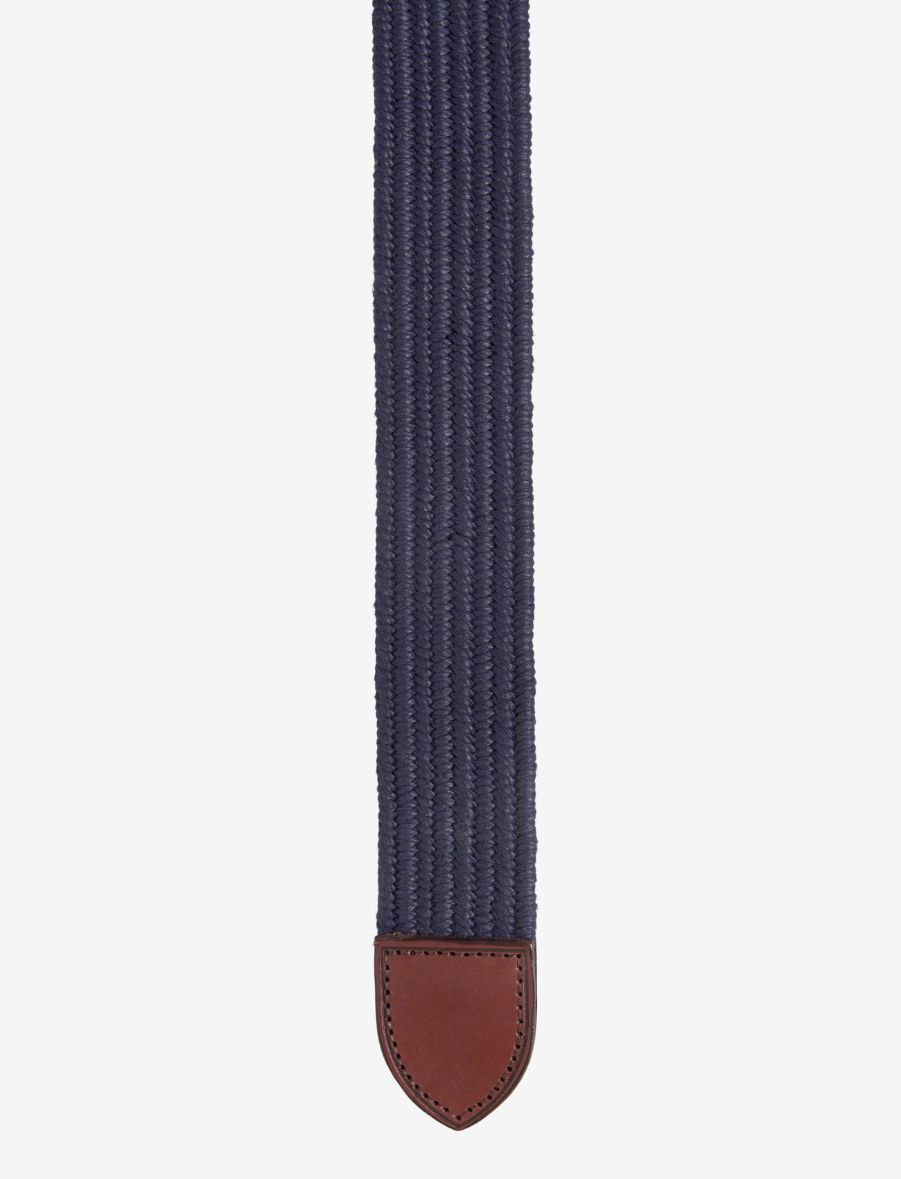 Ralph Lauren Golf - Leather-Trim Webbed Belt - accessoarer - newport navy - 2