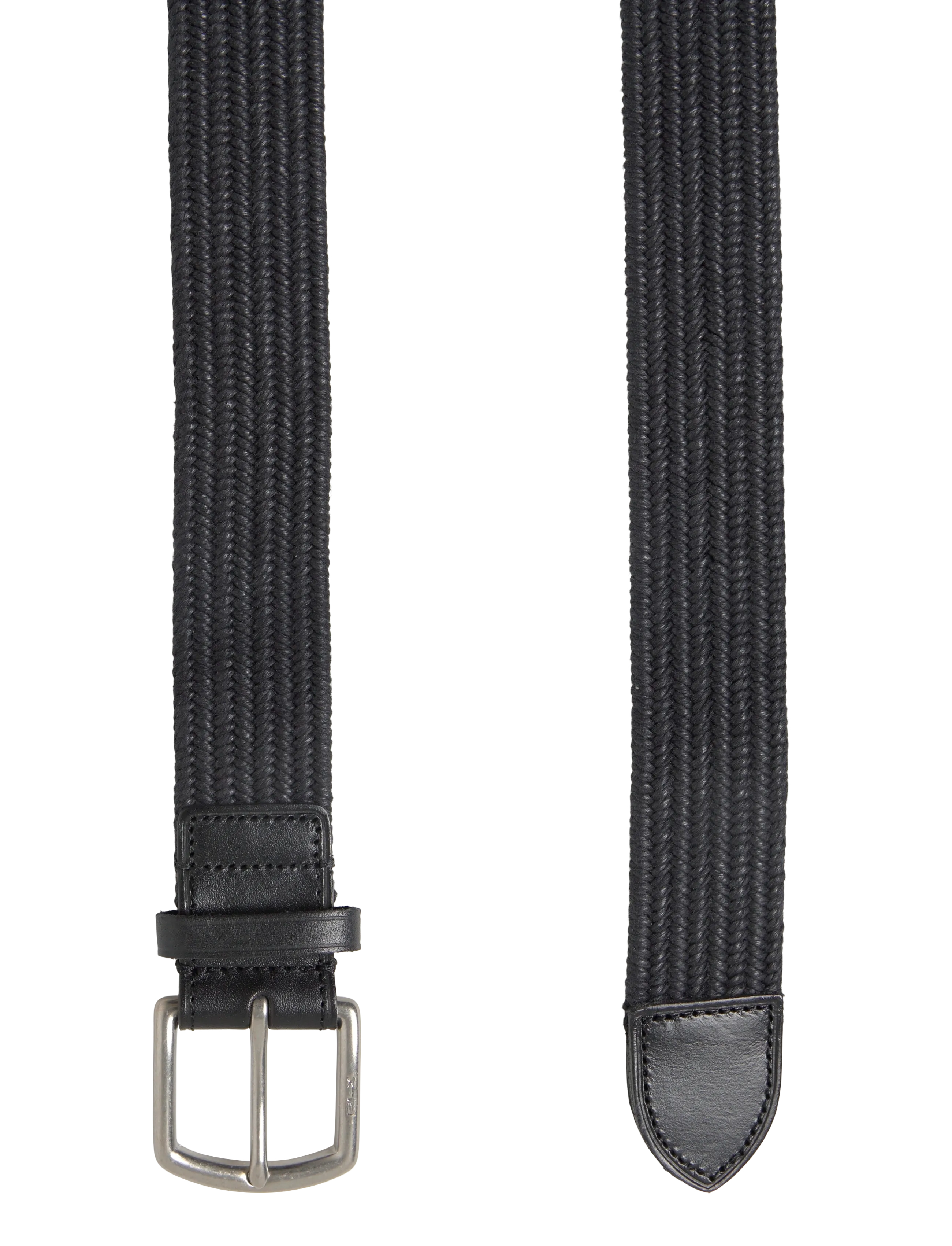 Ralph Lauren Golf - Leather-Trim Webbed Belt - aksessuaarid - polo black - 1