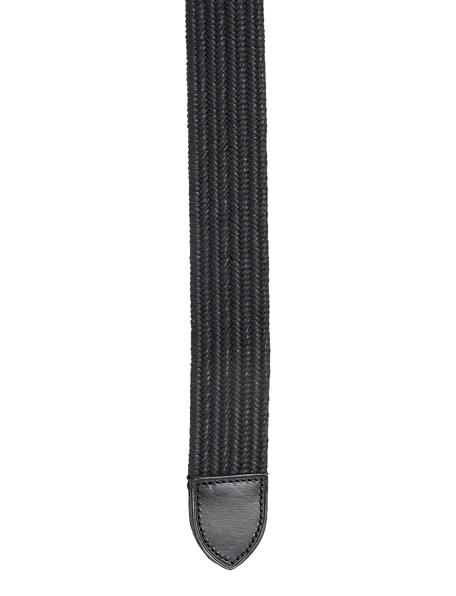 Ralph Lauren Golf - Leather-Trim Webbed Belt - aksessuaarid - polo black - 2