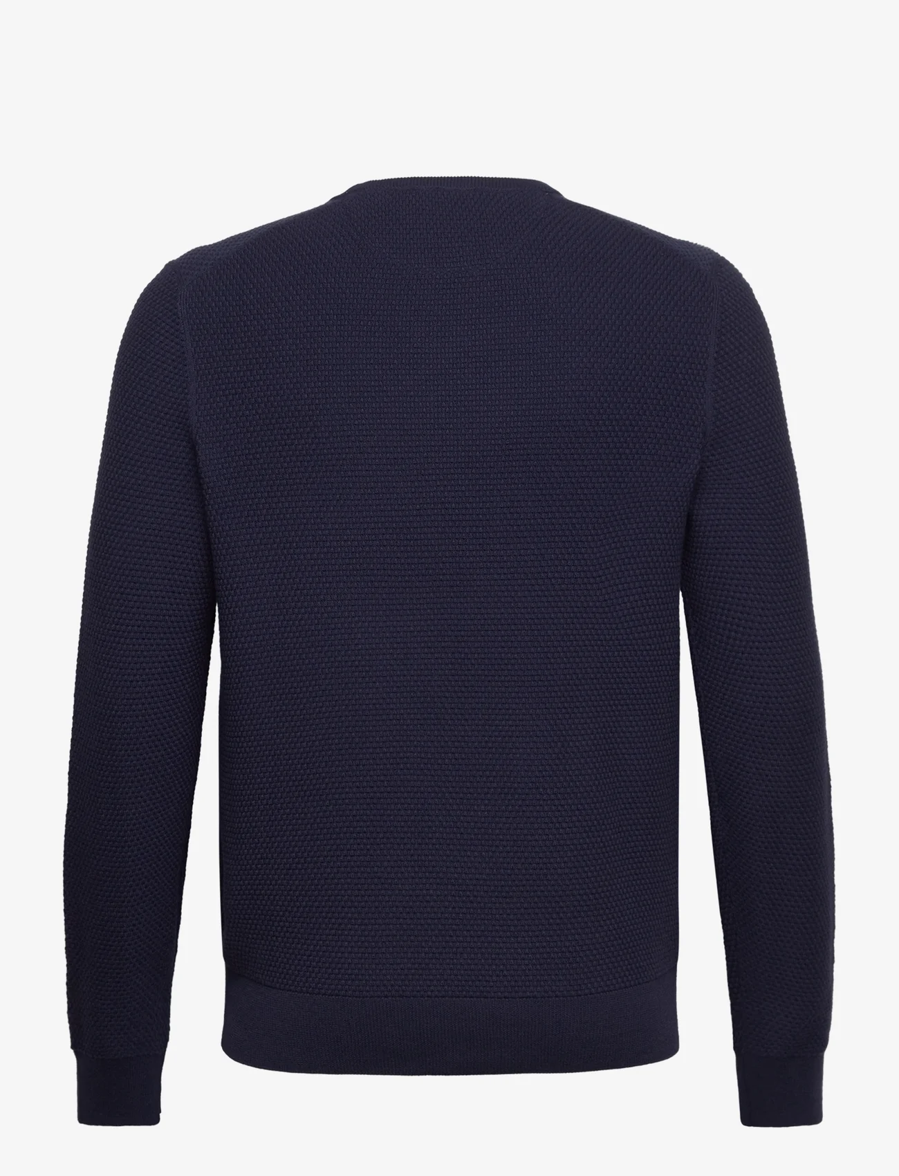Ralph Lauren Golf - Textured Cotton Crewneck Sweater - megzti laisvalaikio drabužiai - refined_navy/c795 - 1