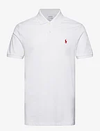 Tailored Fit Performance Mesh Polo Shirt - CERAMIC WHITE