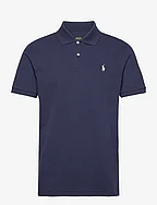 Tailored Fit Performance Mesh Polo Shirt - REFINED NAVY