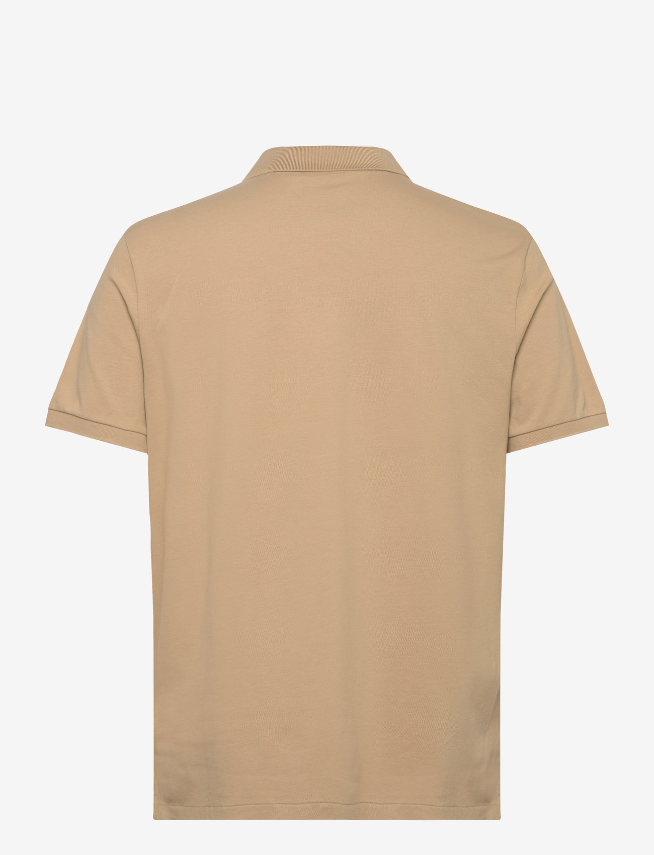 Ralph Lauren Golf - Tailored Fit Performance Mesh Polo Shirt - toppar & t-shirts - classic khaki - 1
