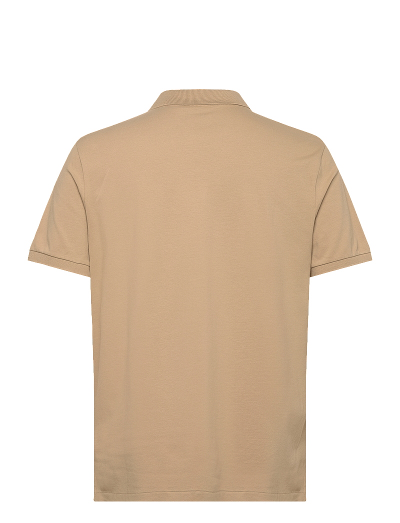 Ralph Lauren Golf - Tailored Fit Performance Mesh Polo Shirt - toppar & t-shirts - classic khaki - 1