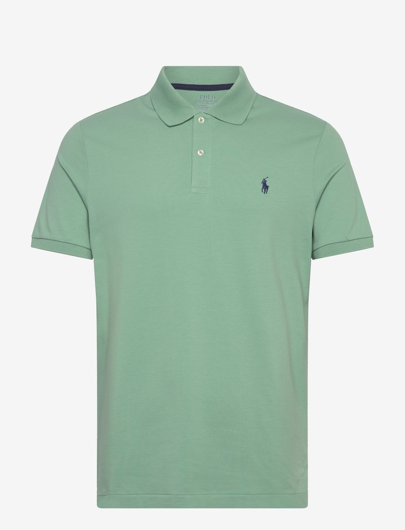Ralph Lauren Golf - Tailored Fit Performance Mesh Polo Shirt - toppar & t-shirts - faded mint - 0
