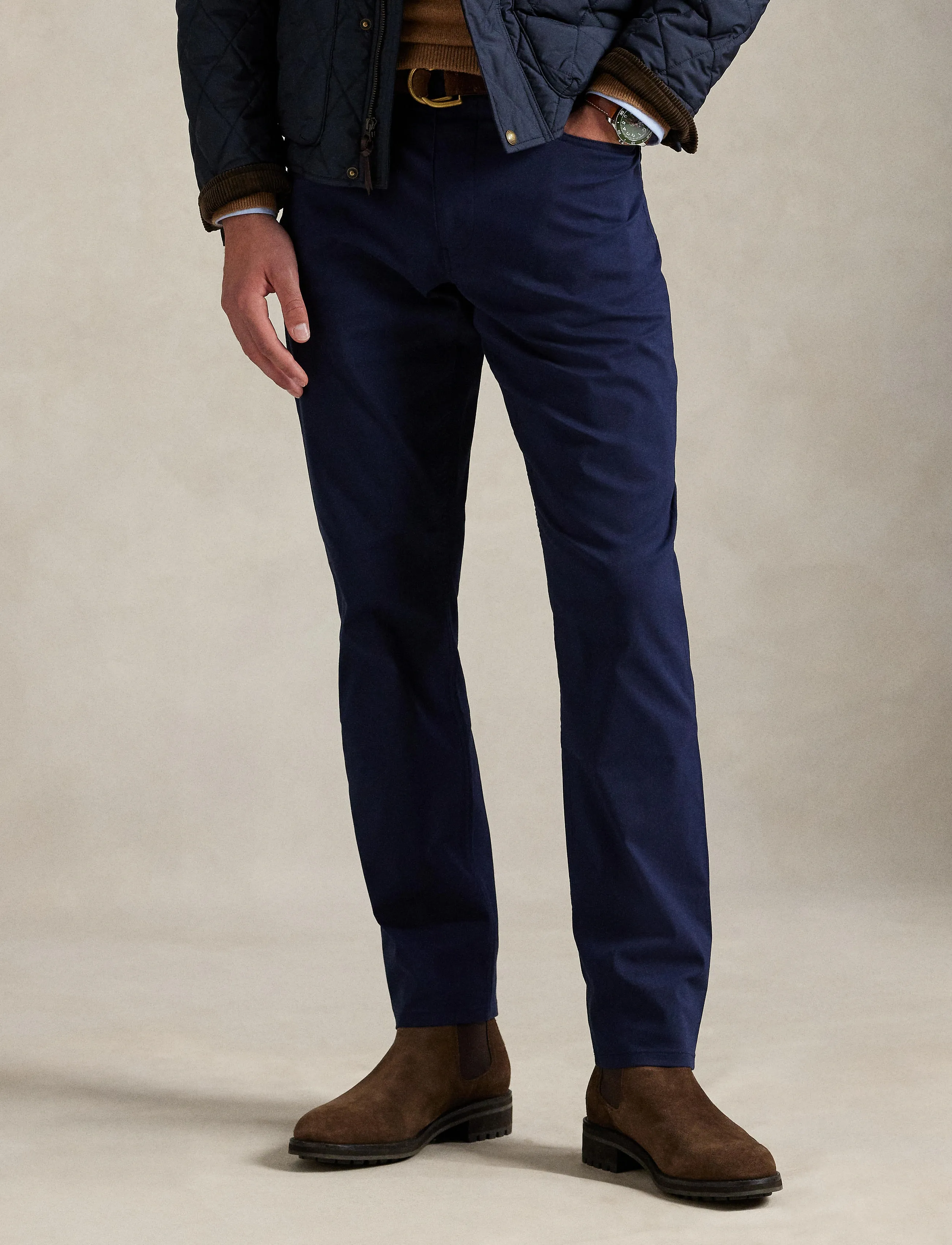 Ralph Lauren Golf Classic Fit Performance Twill Pant, 31 x 32, Navy, Sport Pants > Sport Golf Pants, Herre