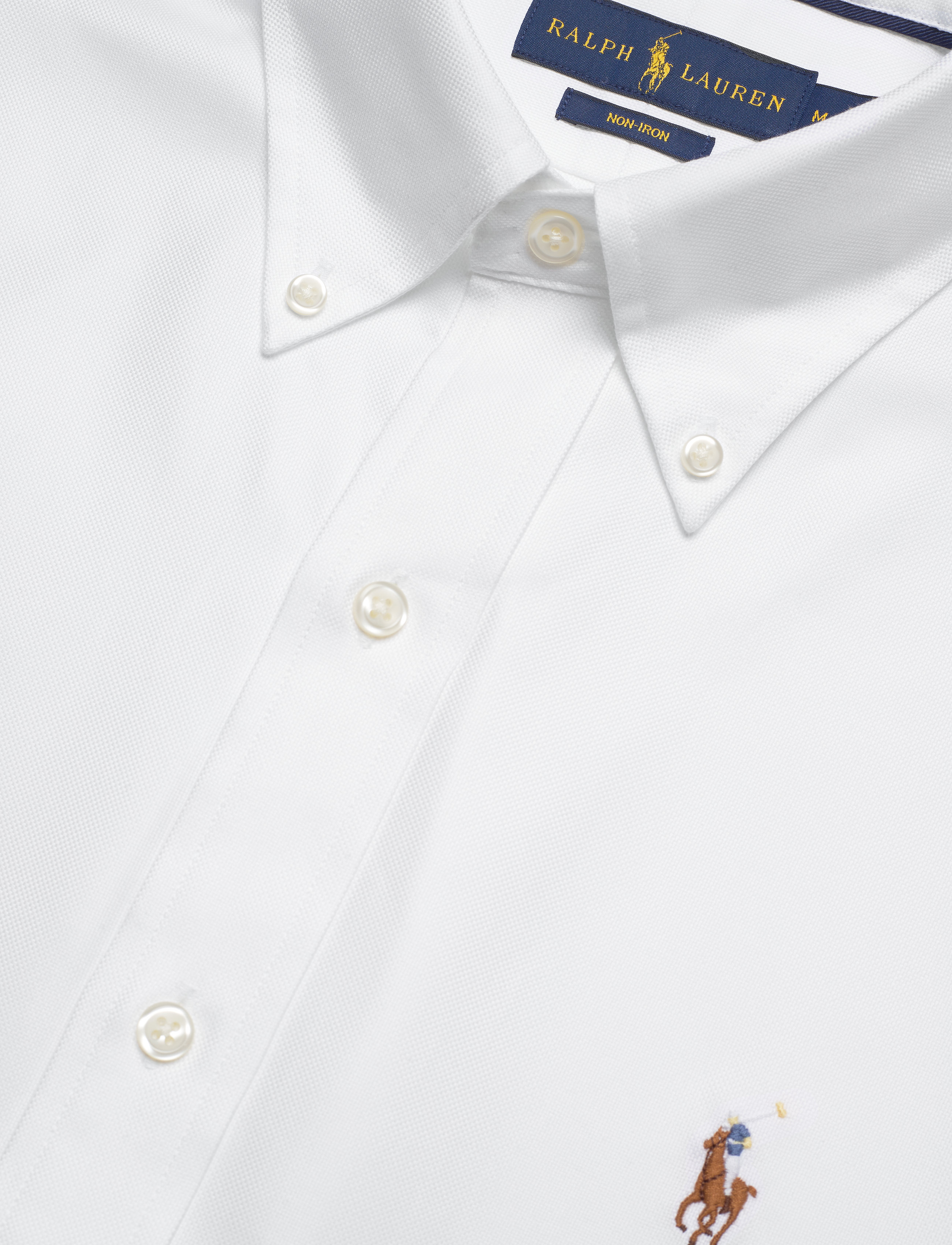 Ralph Lauren Golf - Easy Care Oxford Golf Shirt - white - 3