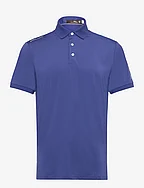Custom Slim Fit Performance Polo Shirt - ROYAL NAVY
