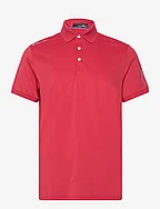 Custom Slim Fit Performance Polo Shirt - SPRING RED