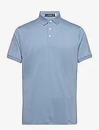 Custom Slim Fit Performance Polo Shirt - VESSEL BLUE