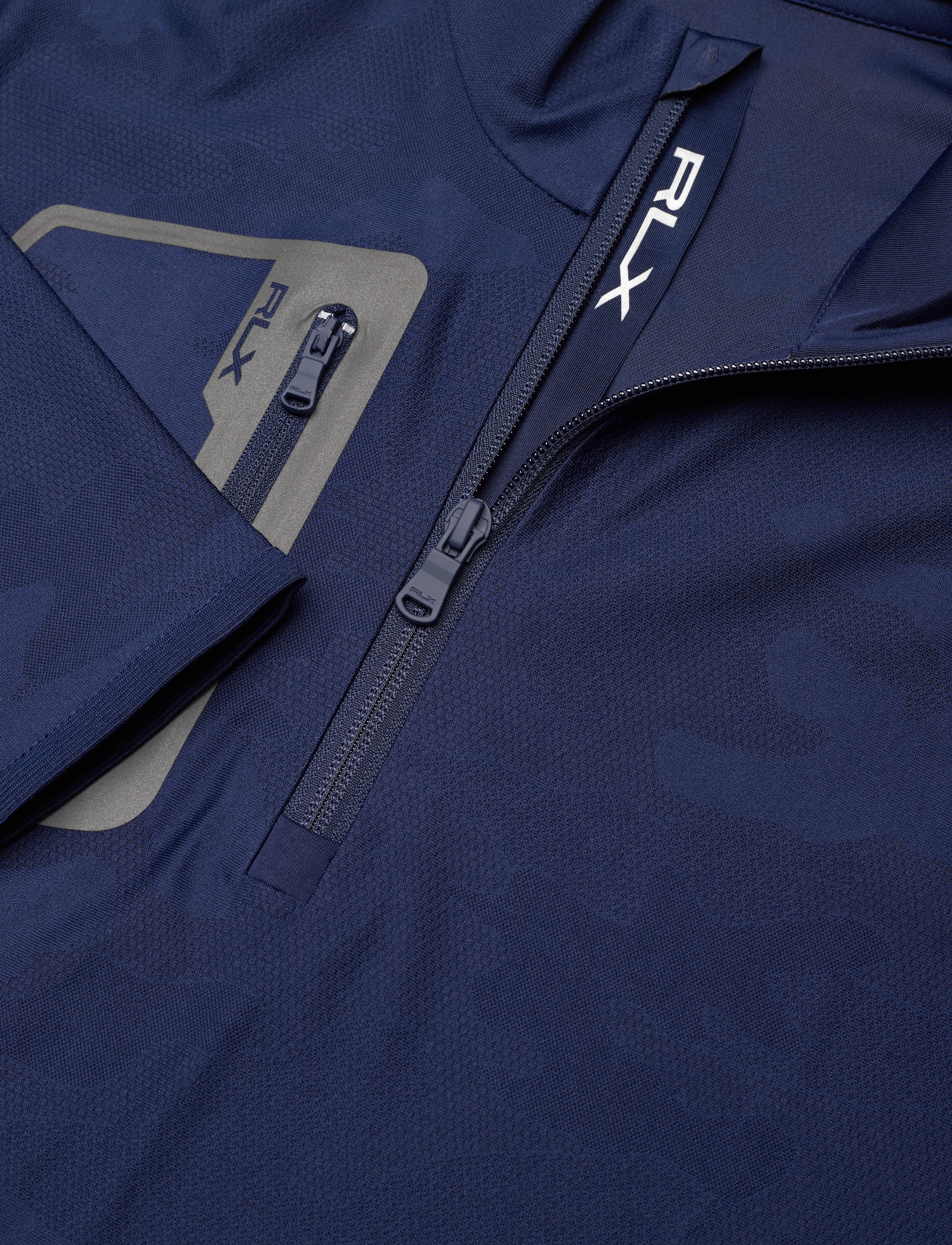 Ralph Lauren Golf - Classic Fit Camo Jacquard Pullover - french navy camo - 5